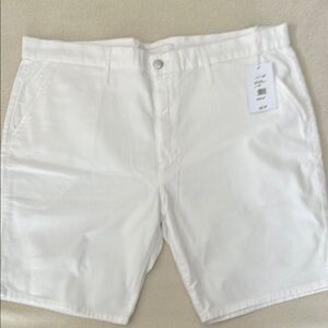 Men’s Joe's Jeans 8” Comfort Stretch White Shorts